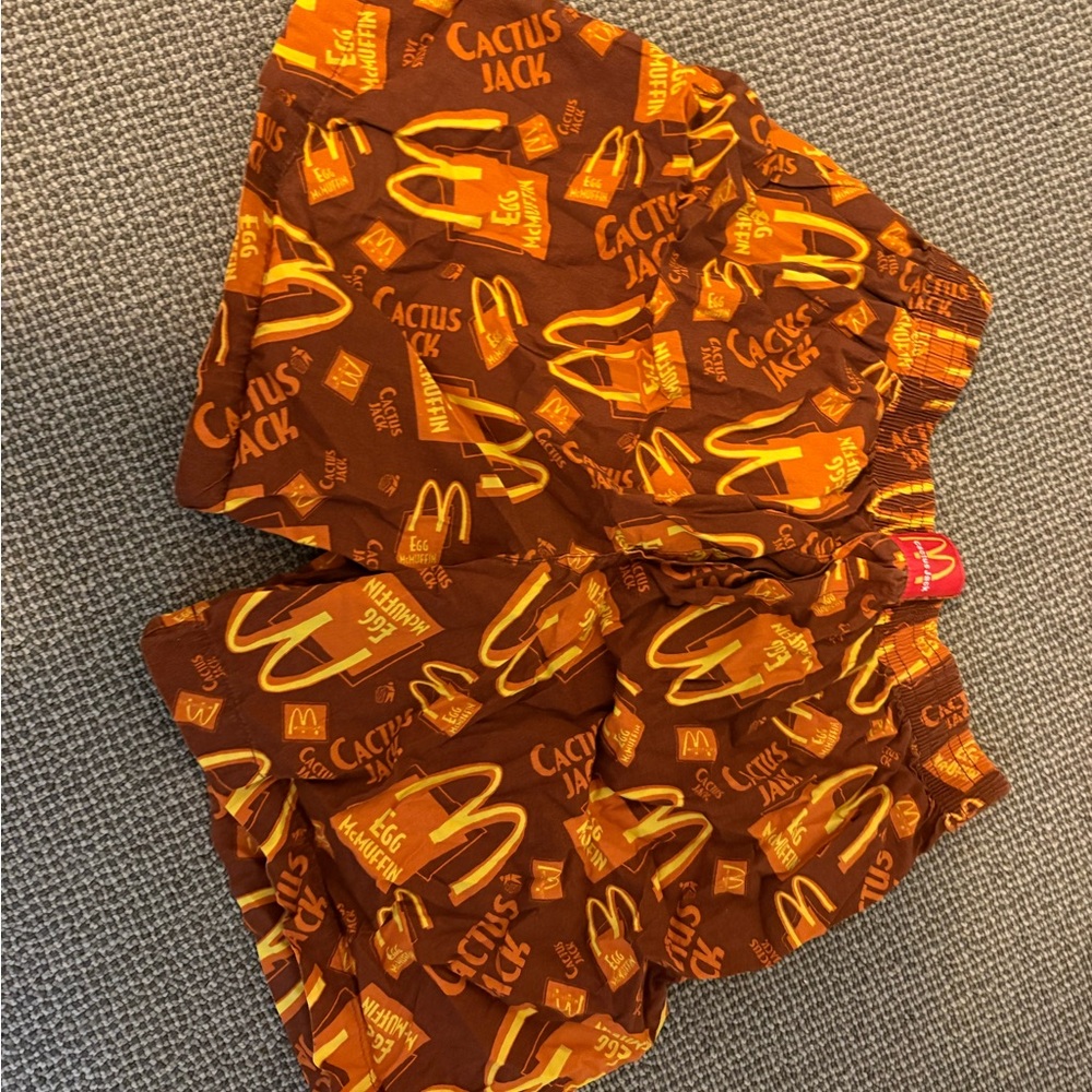 Mcdonald's x Travis Scott Cactus Jack Breakfast Boxers